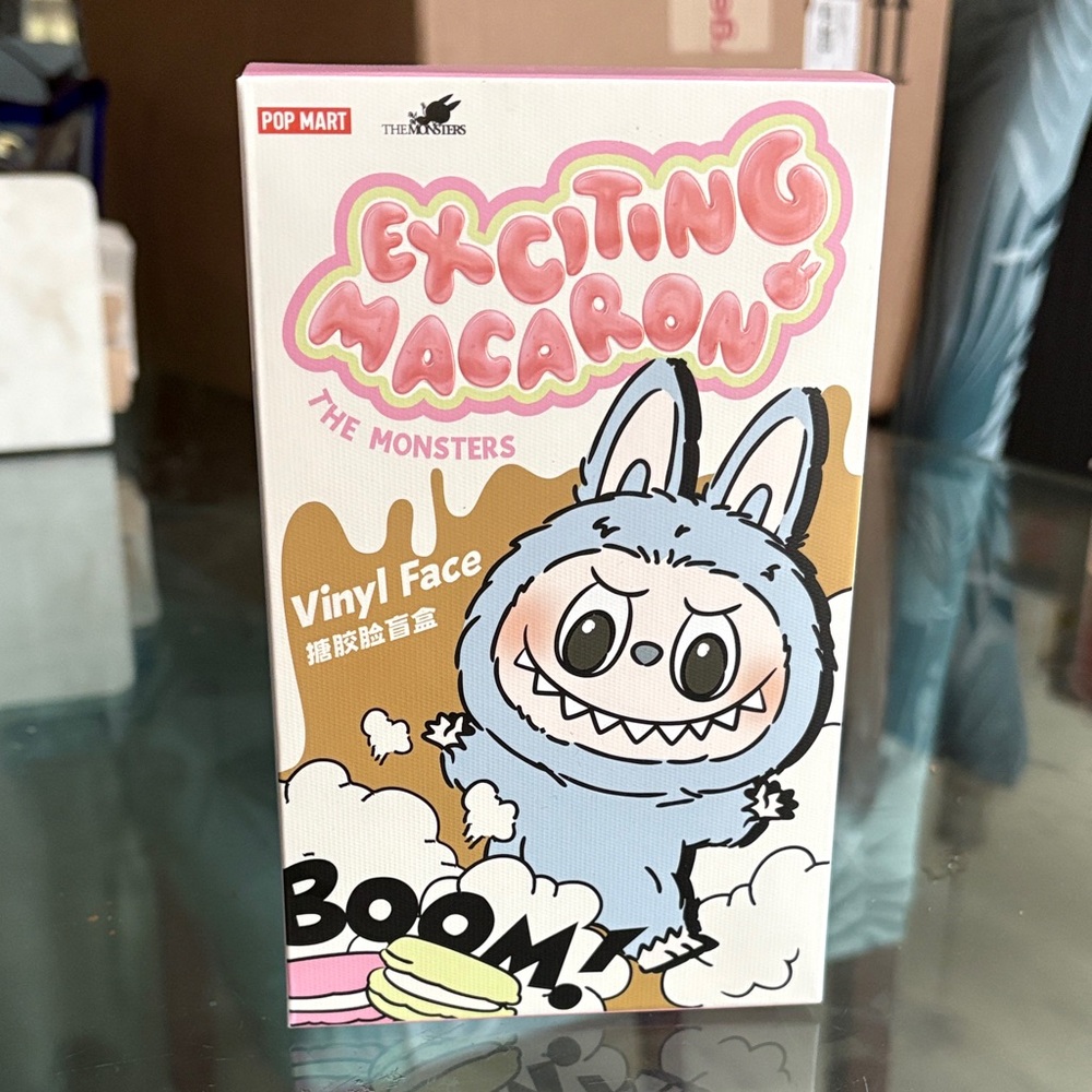 Exciting Macaron The Monsters Vinyl Face Action Figure - Authentic Sesame Bean